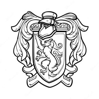 Gryffindor Coloring Pages