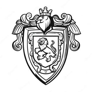 Gryffindor Crest Coloring Page 16689-13460