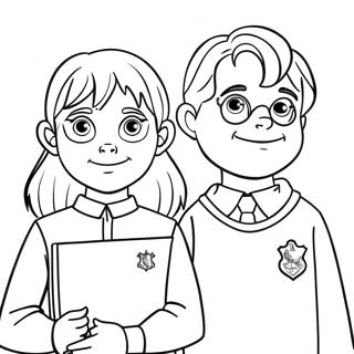 Gryffindor Coloring Pages