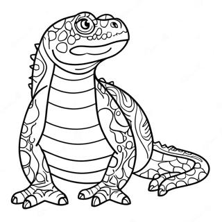 Reptile Coloring Pages