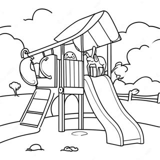 Playground Fun Coloring Page 1671-1379