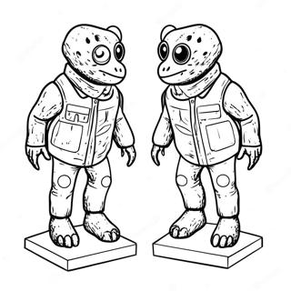 Scp 173 Statue Coloring Page 16720-13481