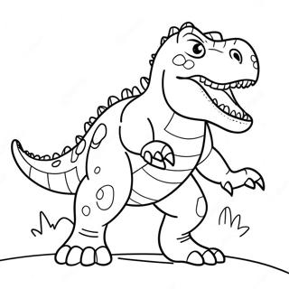 Giganotosaurus Roaring Coloring Page 16730-13492