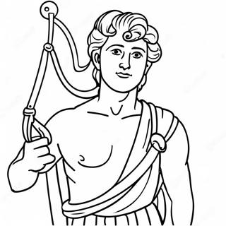 David With A Sling Coloring Page 16760-13516