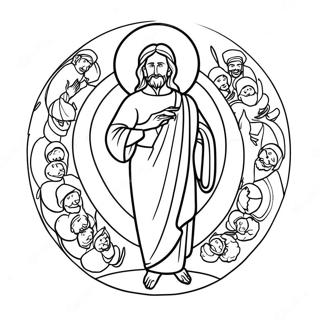 Beatitudes Coloring Pages