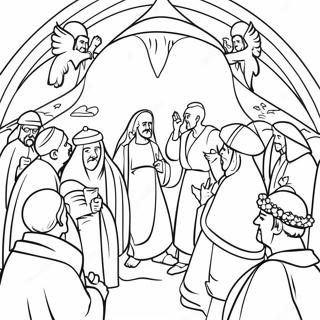 Beatitudes Coloring Page 16819-13559