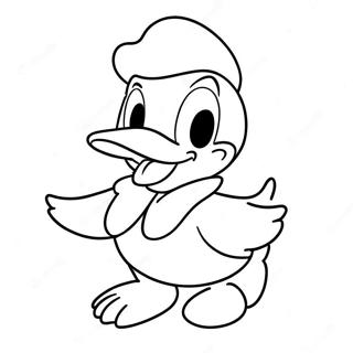 Donald Duck Coloring Pages