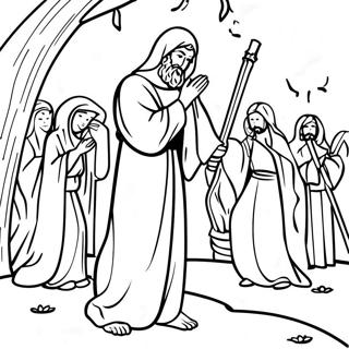 Holy Week Coloring Pages