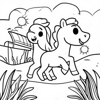 Joyful Palm Sunday Coloring Page 16830-13571