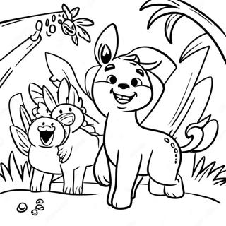 Joyful Palm Sunday Coloring Page 16830-13572