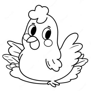 Chicken Nugget Coloring Page 16879-13603