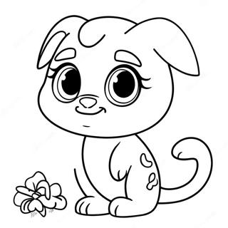 Cute Littlest Pet Shop Pets Coloring Page 16900-13628