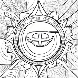 Car Logo Coloring Page 16979-13686