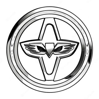 Car Logo Coloring Page 16979-13688