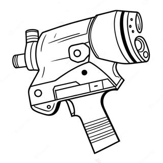 Fortnite Gun Coloring Page 16999-13705