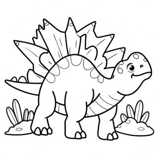 Stegosaurus Coloring Pages