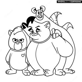 Hotel Transylvania Coloring Page 1701-1406