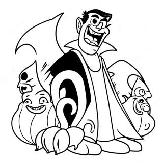 Hotel Transylvania Coloring Page 1701-1407