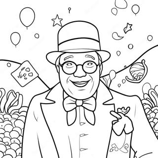 Charlie And The Chocolate Factory Coloring Page 17029-13727