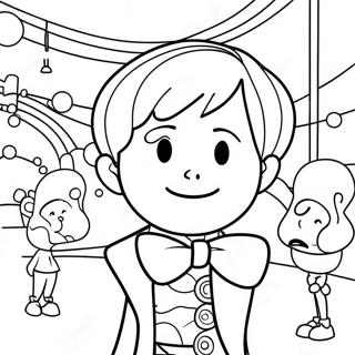 Charlie And The Chocolate Factory Coloring Page 17029-13728