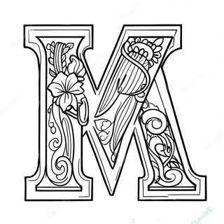 Letter W Coloring Page 17049-13744