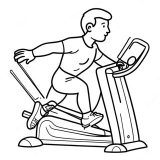 Exercise Coloring Pages