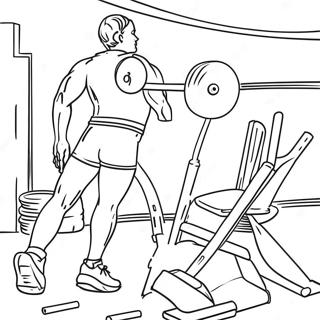 Exercise Coloring Page 17069-13756