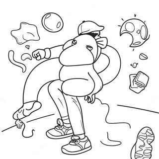 Fun Exercise Activities Coloring Page 17070-13763