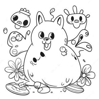 Wacky Wednesday Coloring Page 17079-13767