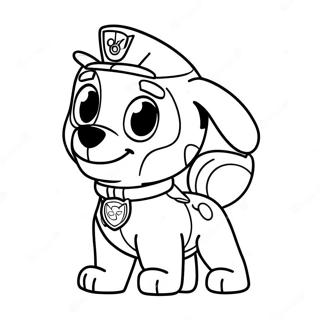 Zuma Paw Patrol Coloring Pages