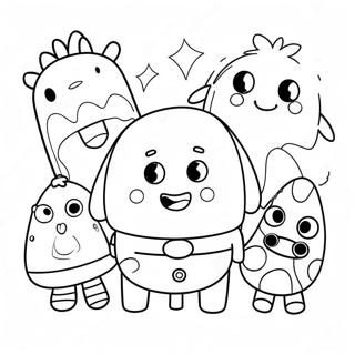 Hey Duggee And Friends Coloring Page 17140-13820