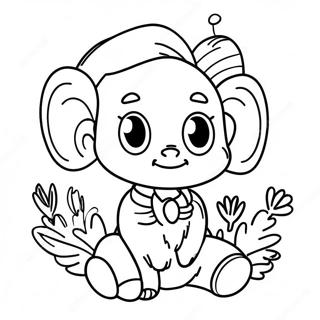 Character Coloring Page 17199-13864