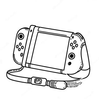 Nintendo Switch Coloring Pages