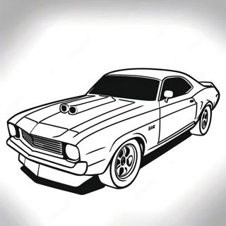 Drag Car Coloring Page 17239-13900