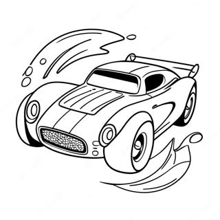 Fast Drag Car Racing Coloring Page 17240-13894