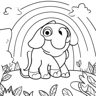 True And The Rainbow Kingdom Coloring Page 17249-13903