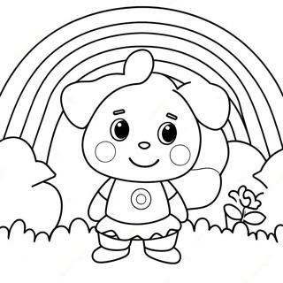 True And The Rainbow Kingdom Coloring Page 17249-13904