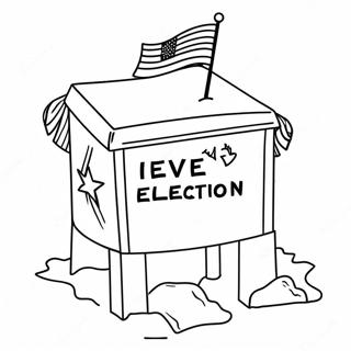 Election Day Coloring Page 17299-13938