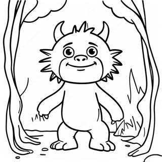 Where The Wild Things Are Coloring Page 17319-13960