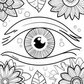 Realistic Human Eye Coloring Page 17340-13979