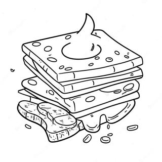 Smore Coloring Pages