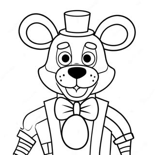 Mangle Fnaf Coloring Page 17359-13991