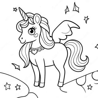 Halloween Unicorn Coloring Pages