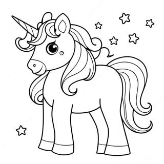 Halloween Unicorn Coloring Page 17379-14008