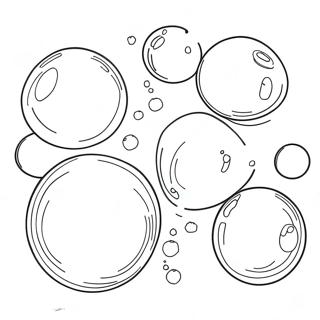 Bubbles Coloring Pages