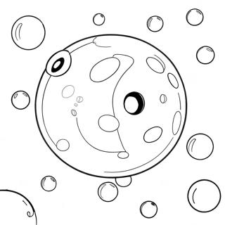 Bubbles Coloring Page 17389-14018