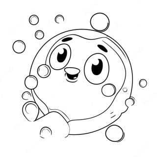 Bubbles Coloring Page 17389-14019