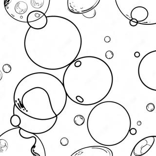 Bubbles Coloring Page 17389-14020