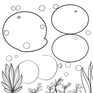 Bubbles Coloring Pages