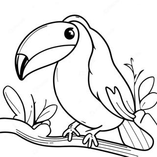 Toucan Coloring Page 17409-14030